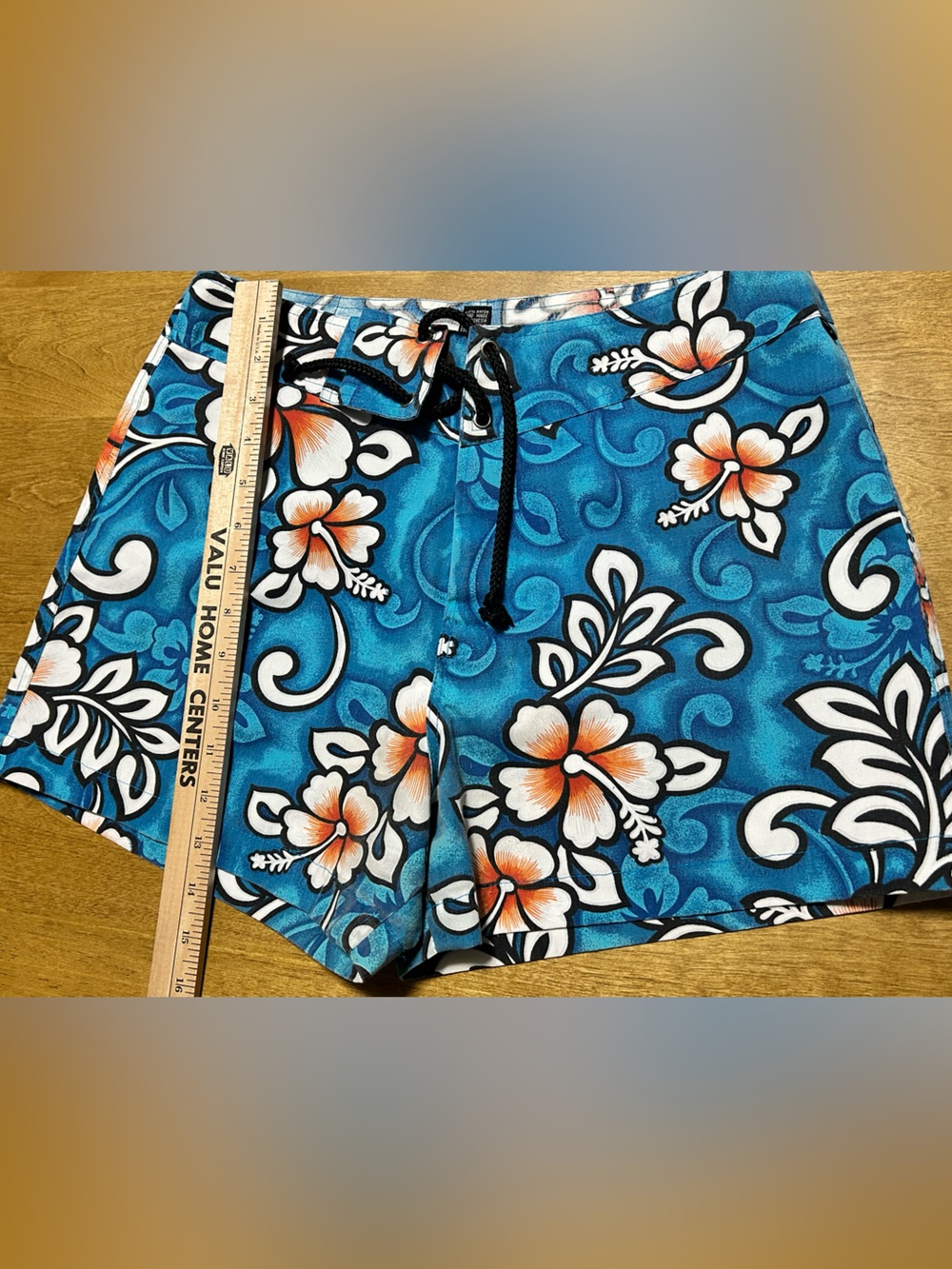 Uluwatu  Hawaiian Floral Drawstring Women's beach /Board Shorts - Picture 7 of 7
